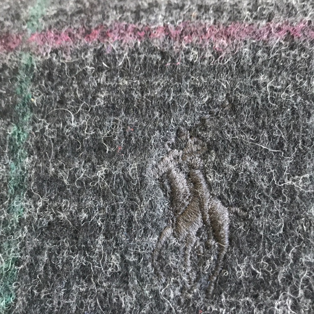 POLO RALPH LAUREN WOOL-BLEND SCARF IN NIGHTWATCH
